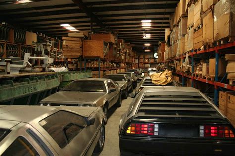 delorean parts warehouse.